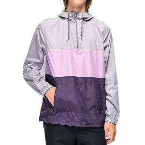 Offre Spéciale coupe-vent décontracté pour hommes imperméable avec logo à capuche Color Block Design Terzo Sports - Product Image 3