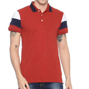 Polos, polos para hombre NUEVO Logotipo personalizado 100% Algodón 190 gramos Hombro caído Color sólido Manga corta Polo de gran tamaño para hombre - Product Image 4