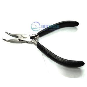 Alicates Profesionales de Acero Inoxidable con Punta Curva para Joyería, Herramientas de Precisión para Doblar Alambre y Abalorios, Directo de Fábrica - Product Image 3