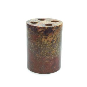 Proveedor Indio de Portacepillos de Dientes Redondos de Piedra Natural para Decoración de Baños Modernos, para Hoteles y Spas, Venta al por Mayor a Precio de Fábrica - Product Image 1