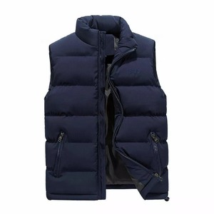 Hombres y mujeres Zip Up Chaleco sin mangas Bodywarmer Coat Puffer Chaqueta acolchada - Product Image 4