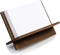 Base en bois naturel personnalisée de haute qualité Photo Photo affichage porte-carte postale et porte-carte de nom de Table de mariage pour une utilisation au bureau
