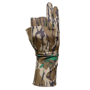 Guantes de Caza de Medio Dedo con Camuflaje, Unisex, Equipo Táctico para Exteriores, Impresión por Sublimación, Material de Poliéster, Uso en Climas Cálidos - Product Image 4