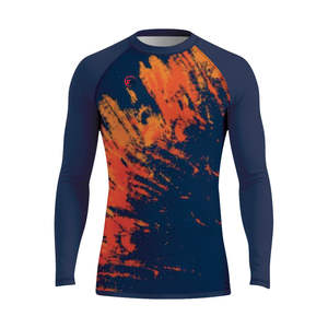 Long Sleeve UV Rash Guard with <b>Thumb</b> <b>Holes</b> for Extra Grip Comfortable and Practical Shirt - Product Image 1