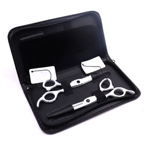 Ciseaux de coiffeur blanc professionnel de haute qualité fabriqués sur mesure avec poignée en céramique finition de rasoir élégante meilleurs ciseaux de coupe de cheveux - Product Image 6