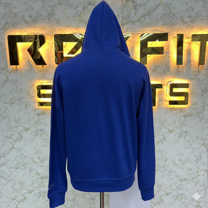 Diseña Tu Propio Estilo, Sudadera con Capucha Bordada de Invierno, Personalizada con Impresión, 100% Algodón, Felpa Ecológica, Unisex - Product Image 5