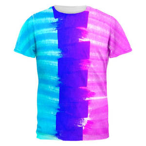 Camiseta con estampado sublimado de Material de poliéster para hombre, Camiseta con estampado de sublimación 3D de manga corta en blanco personalizada de alta calidad 2025 - Product Image 1