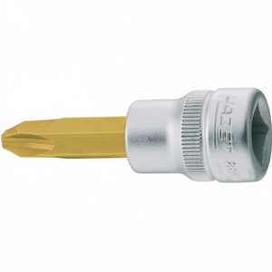 Douille de tournevis Hazet courte 3/8'' avec fente cruciforme PH profil carré - Product Image 2