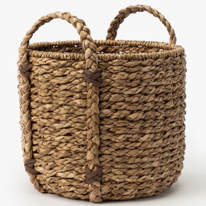 Paniers de rangement en jonc de mer faits à la main du Vietnam avec poignées, respectueux de l'environnement, robustes et de forme carrée et ronde - Product Image 5