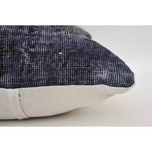 หมอนผ้าวูลสีเทาลายโมเสค - Product Image 4