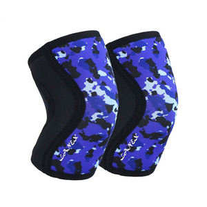 7mm Néoprène Manches Haltérophilie Genou Manches Soutien Avec Logo Personnalisé Camo Design Prix de Gros - Product Image 2