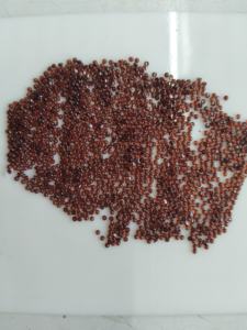 โกเมนสีแดงทรงกลม1.75มม. ธรรมชาติอัญมณีหลวมคุณภาพที่ยอดเยี่ยมสำหรับการทำสร้อยคอเครื่องประดับ - Product Image 2