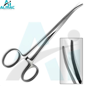 คีมคีบเคลลี่สำหรับผ่าตัดทั่วไปของ almac สำหรับหนีบหลอดเลือดและเนื้อเยื่อในวงการแพทย์และทันตกรรม - Product Image 1