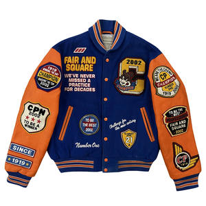 Chaqueta universitaria genuina para hombre y mujer, transpirable, cómoda, de primera calidad, ropa de moda para exteriores más vendida - Product Image 1