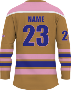 Jersey de Hockey Transpirable de Alta Calidad con Logotipo Personalizado, Uniforme Sublimado para Adultos, Ropa de Hockey sobre Hielo 100% Poliéster Unisex - Product Image 6