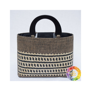 Seagrass Straw Handwoven Beach <b>Bag</b> with Inner <b>Pocket</b> Durable <b>Tote</b> for Vacation Travel and Everyday Use in Summer - Product Image 2
