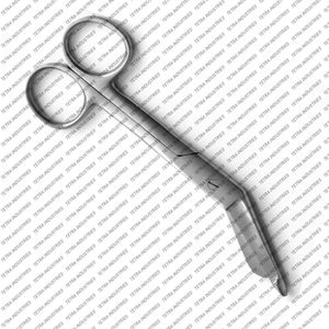 Las mejores tijeras de vendaje de acero inoxidable, tijeras de vendaje Lister de 14cm, instrumento quirúrgico médico, herramientas quirúrgicas generales aprobadas por CE - Product Image 5