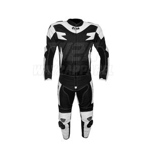 Cómodo traje de moto Traje de moto de cuero pesado Traje de moto a prueba de viento de alta calidad - Product Image 3