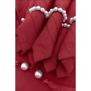 Juego De Mantel Anna Karina De 26 Piezas Primavera Rojo - Product Image 4