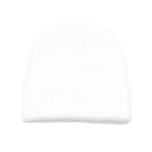 Bonnet crâne d'hiver personnalisé haut tricoté Jacquard bonnets en gros impression vierge Designer Option fabrication - Product Image 2