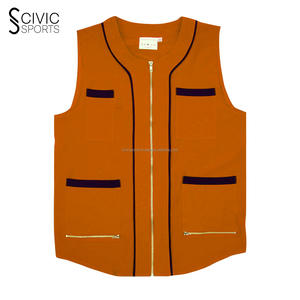 Chaleco de tela de lona personalizable, delantales de lona personalizados, delantales de trabajo de lona de peluquero, chaleco de trabajo creativo, chaleco de peluquero de estilo europeo - Product Image 3