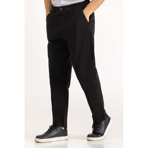 Pantalones Chino de Corte Regular, Cintura Media, Diseño Recto, con Cierre Decorativo, Lavado de Color Disponible, Tallas XL y 3XL, Ligeros - Product Image 4