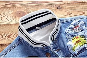 Factory rate Men's <b>Denim</b> Jackets professional quality good <b>material</b> cheap price for Men's <b>Denim</b> Jackets - Product Image 5