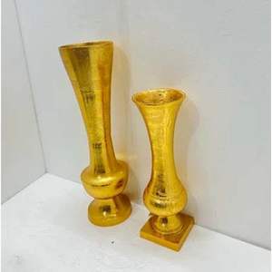 Florero Decorativo Moderno de Aluminio para Hogar, de Alta Demanda, para Suelo y Mesa, para Decoración de Bodas y Navidad - Product Image 1