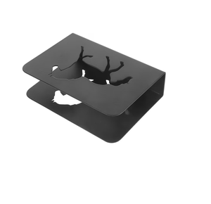 Porte-serviettes en métal design moderne Comptoir de ferme décoratif Rangement de cuisine en métal et porte-serviettes pour la maison - Product Image 3