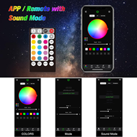 Kit d'éclairage sensoriel à fibre optique UV apaisant stimulant les lumières de pulvérisation de brins de fibres optiques avec source de lumière LED