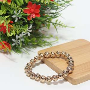 NOVAMART Fine Arihant <b>Gems</b> & Jewels Certified Astrological <b>Bracelet</b> Golden Lava <b>Stone</b> Bangle for Reiki/Yoga Healing Natural Dist - Product Image 5