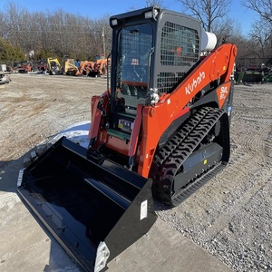 Cargadora sobre orugas Kubota de calidad superior, cargadora de orugas de dirección deslizante para construcción de paisajismo, núcleo de motor de entrega rápida - Product Image 2