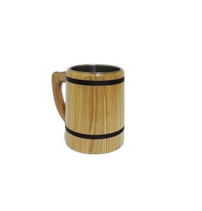 แก้วกาแฟไม้แท้ 100% คุณภาพเยี่ยม งานแฮนด์เมด ดีไซน์ใหม่ สำหรับใช้ในบ้าน ครัว งานแต่งงาน และงานปาร์ตี้ เหมาะสำหรับเสิร์ฟเบียร์ ไวน์ และเครื่องดื่มอื่นๆ - Product Image 2