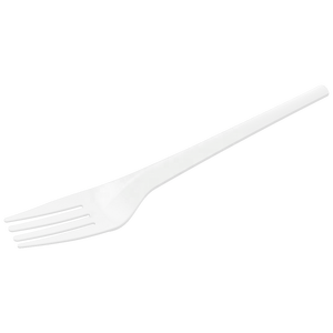 Plant Based Tableware Biodegradable Cutlery 100% Compostable Disposable Plastic Fork