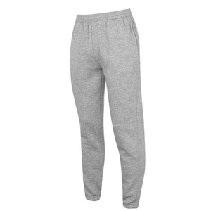 Pantalones de chándal de gimnasio negros de alta calidad para hombres, pantalones de chándal de Fitness informales con cintura elástica, tela de lona, servicio OEM - Product Image 3