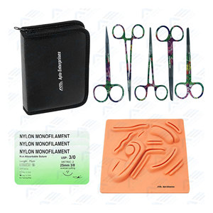 <b>Suture</b> <b>Kit</b> for Medical Students Complete Surgical Practice Tools and <b>Suture</b> Pad <b>Suture</b> <b>Kit</b> Medic Instrument - Product Image 1