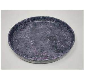 Plato de Resina Ecológico Hecho a Mano, Apto para Lavavajillas, Diseño Moderno y Artístico, Color Personalizado, Origen Indio, para Fiestas y Uso Doméstico - Product Image 2