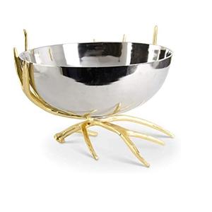 Metal Design Rice Serving Round Shape <b>Stainless</b> <b>Steel</b> <b>Bowl</b> Unique Style Wedding Catering Usage Soup Serving <b>Bowl</b> - Product Image 5