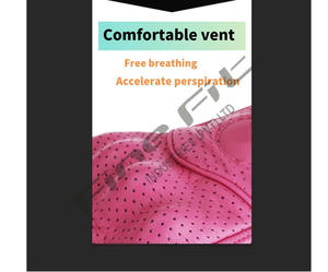 Logo personnalisé Racing Gants de moto à doigts complets Protection en cuir véritable pour le cyclisme et la moto Fonction respirante - Product Image 2