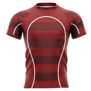 Maillot de rugby pour hommes personnalisé avec sublimation respirante uniformes de l'équipe porter avec votre propre logo approprié pour les joueurs de rugby - Product Image 4