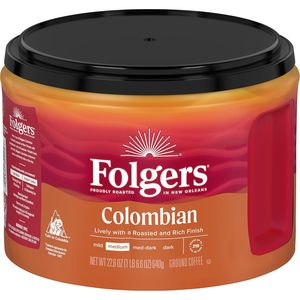 Café Molido Tostado Medio Colombiano Folgers, 22.6 Onzas - Product Image 6