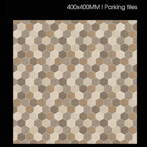 Baldosas de Cerámica Mate Resistentes para Exteriores, 40x40cm 400x400mm, para Caminos de Entrada, Patios y Estacionamientos - Product Image 1