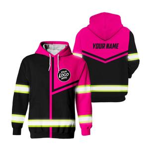 Combinaison de travail pour homme en polyester réfléchissant de haute qualité, taille plus, design élégant et nouveau, streetwear avec réflecteur - Product Image 2