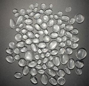 Meilleure qualité Offre Spéciale naturel cristal clair Quartz forme ovale cabochon à dos plat pierre précieuse pour la fabrication de bijoux - Product Image 1
