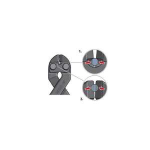 Extractor de tornillos Gedore con mango 2K - Product Image 2