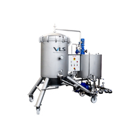 <strong>Best</strong> Quality Stainless Steel AISI 304 <strong>Vertical</strong> Pressure <strong>Leaf</strong> <strong>Filter</strong> VLS Technologies FVV-BVA Industrial Pump Included Equipment