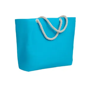 Borsa da Spiaggia in Cotone Personalizzabile Acaq, Borse Promozionali Personalizzabili - Product Image 2