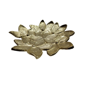 NOUVEAU DESIGN PLATEAU À FRUITS COULEUR OR HAUTE QUALITÉ ET MEILLEURE FABRICATION EN GROS ALUMINIUM VENTE PLATEAU EN MÉTAL - Product Image 2