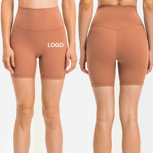Shorts de yoga pour femmes tendance, anti-plis, séchage rapide, respirants, taille haute, confortables, couleur personnalisable, haute qualité - Product Image 5