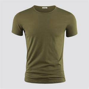 Camisetas de Verano para Hombre, 100% Algodón Orgánico, Camisetas Casuales con Cuello Redondo, Camisetas Estampadas de Manga Corta de Alta Calidad OEM - Product Image 2